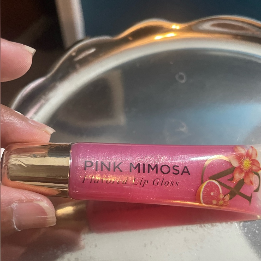 Victoria's Secret Pink Lip Gloss Shimmering Balm New
